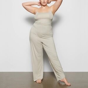 SKIMS Sleep Pajama Lounge Pants Taupe XL